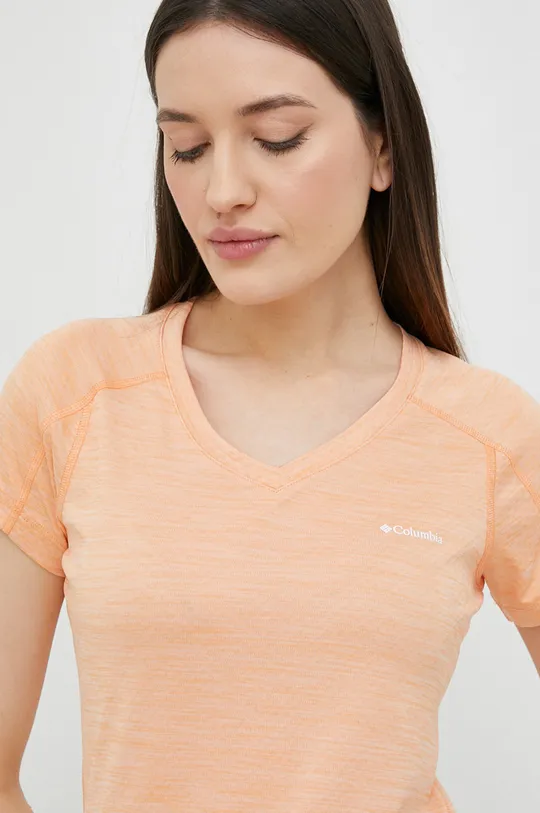 oranžna Športna kratka majica Columbia Zero Rules