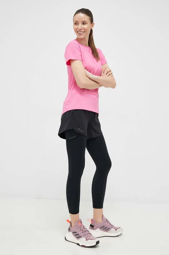 Αθλητικό μπλουζάκι Columbia Sun Trek ροζ