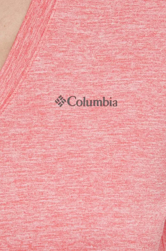 κόκκινο Αθλητικό μπλουζάκι Columbia Columbia Hike Hike