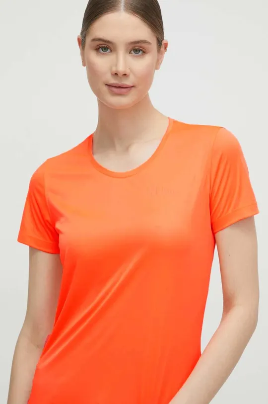 arancione Jack Wolfskin maglietta sportiva Tech Donna