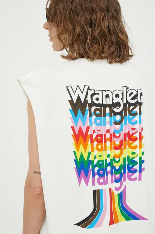 Wrangler t-shirt bawełniany Pride 100 % Bawełna