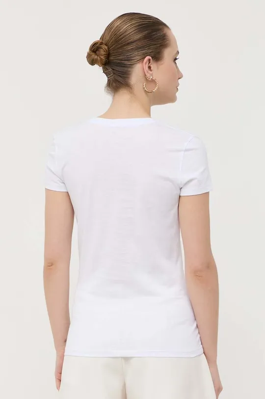 Armani Exchange pamut póló fehér