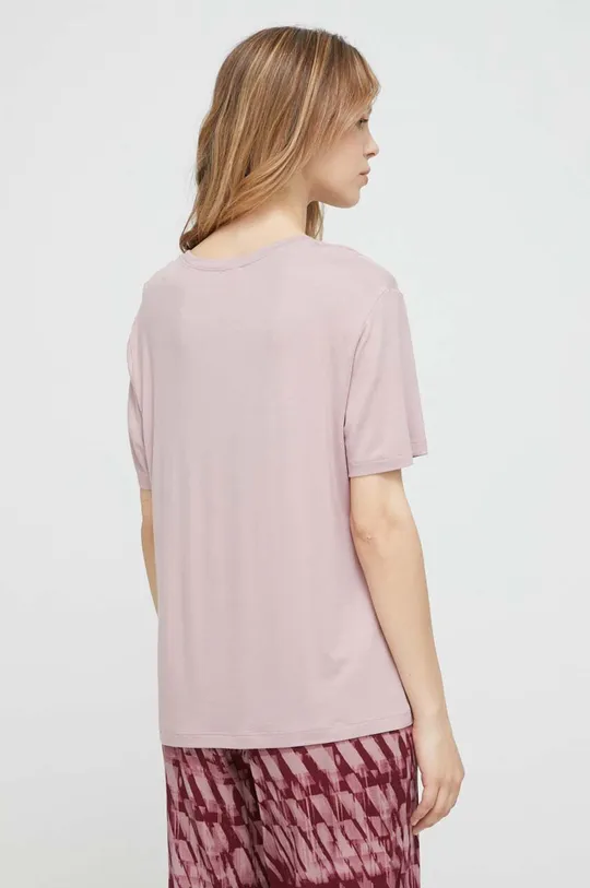 Homewear majica kratkih rukava Calvin Klein Underwear roza