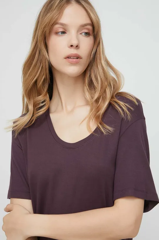 vijolična Majica lounge Calvin Klein Underwear