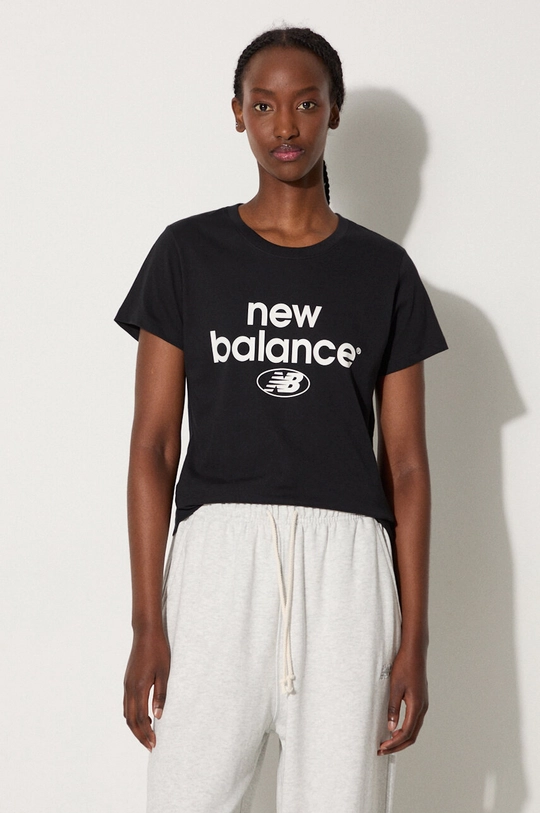 black New Balance cotton t-shirt Women’s