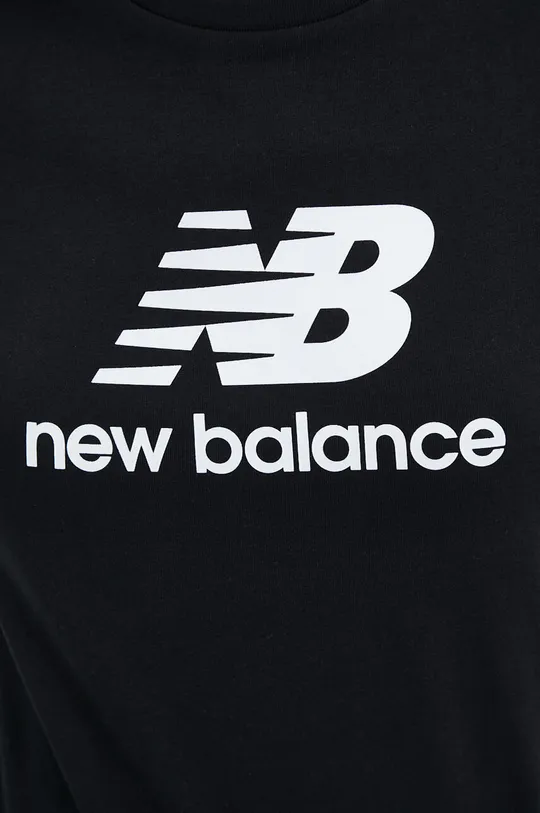 Βαμβακερό μπλουζάκι New Balance Γυναικεία