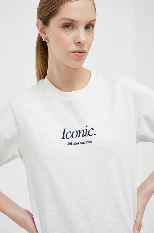 New Balance t-shirt in cotone Materiale principale: 100% Cotone Coulisse: 78% Cotone, 22% Poliestere
