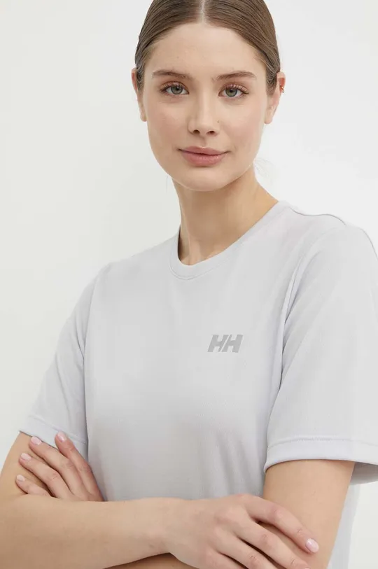 grigio Helly Hansen maglietta da sport Lifa Active Solen RX