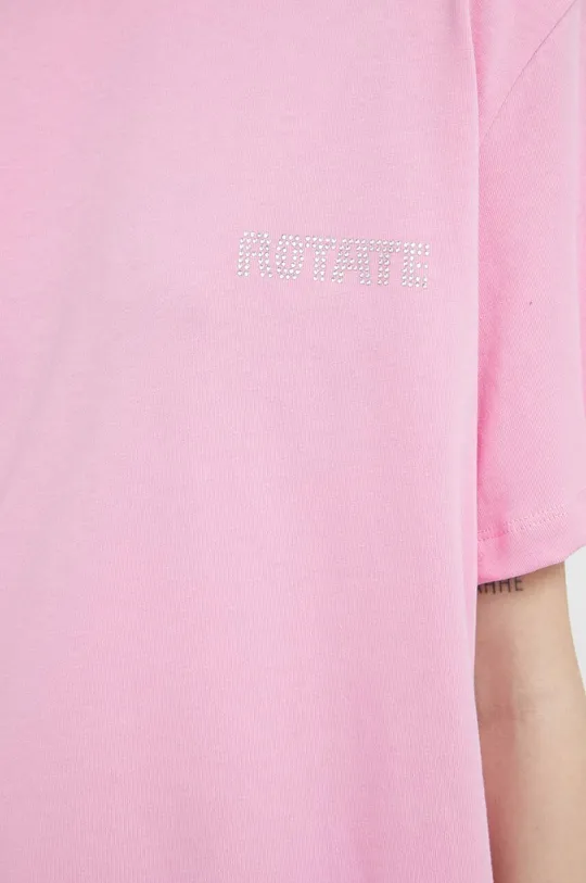 ροζ Βαμβακερό μπλουζάκι Rotate