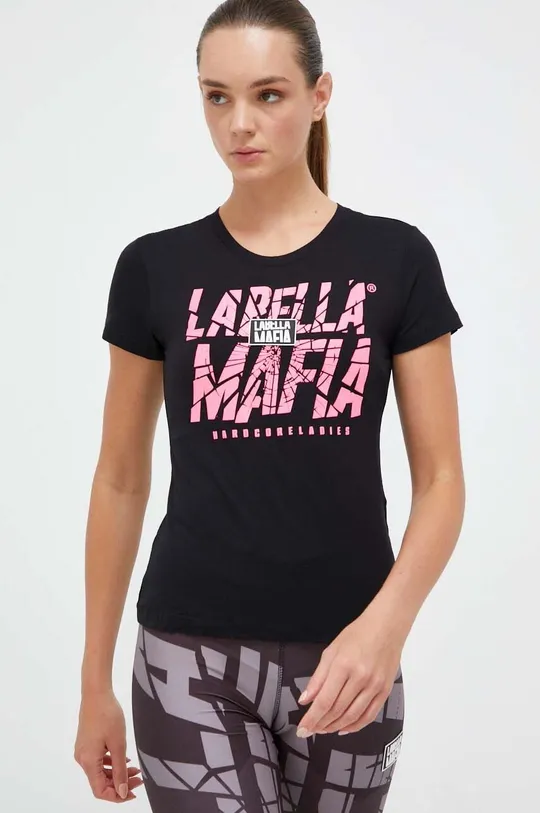 czarny LaBellaMafia t-shirt Hardcore Ladies