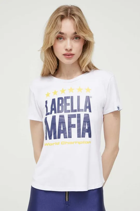 fehér LaBellaMafia t-shirt