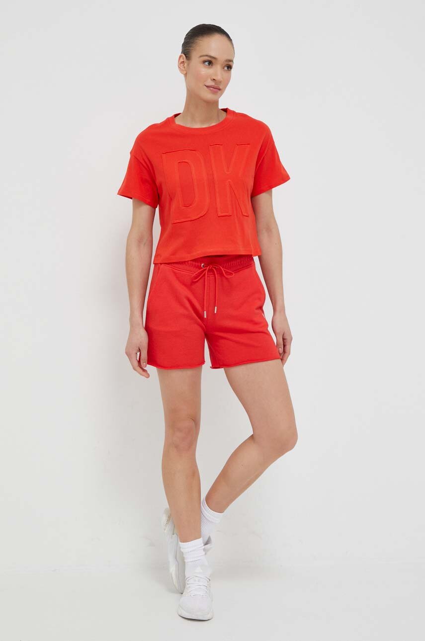 Бавовняна футболка Dkny колір червоний | ANSWEAR.ua
