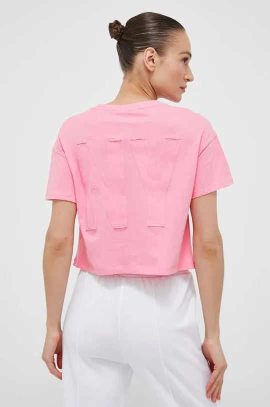 Βαμβακερό μπλουζάκι Dkny  Κύριο υλικό: 100% Βαμβάκι Πλέξη Λαστιχο: 98% Βαμβάκι, 2% Σπαντέξ