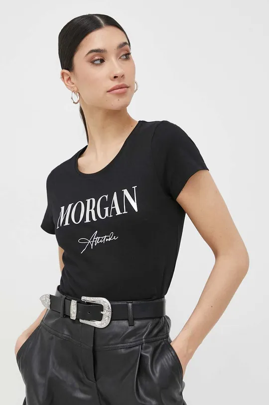 crna Majica kratkih rukava Morgan