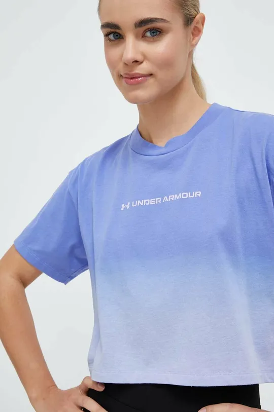 niebieski Under Armour t-shirt