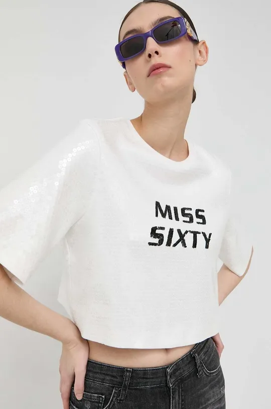 λευκό Μπλουζάκι Miss Sixty