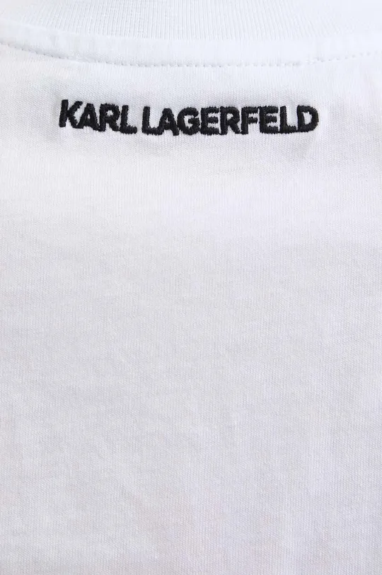 Хлопковая футболка Karl Lagerfeld