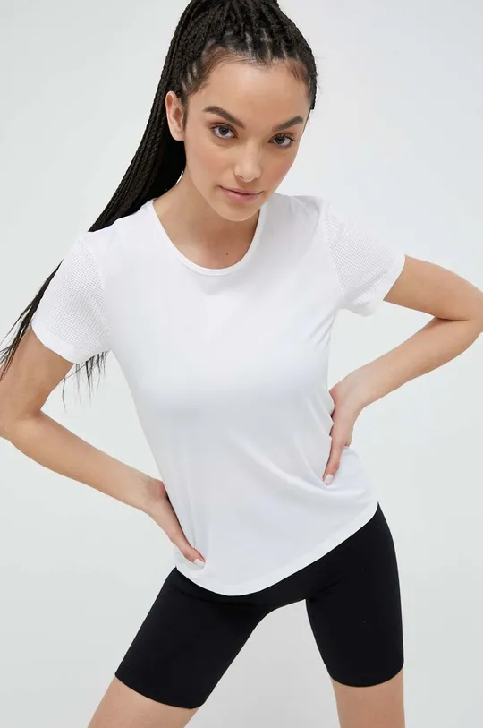білий Тренувальна футболка Casall Жіночий