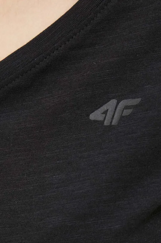 Bombažna kratka majica 4F Ženski