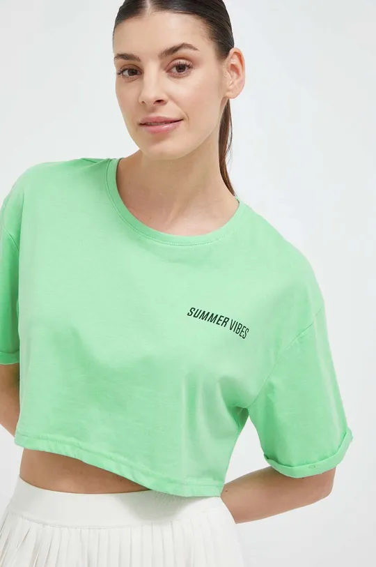 zöld 4F t-shirt Női
