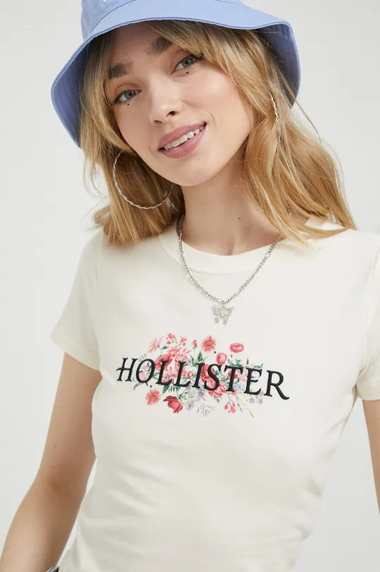bež Majica kratkih rukava Hollister Co.