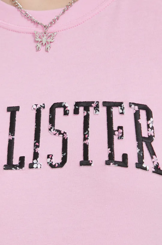różowy Hollister Co. t-shirt