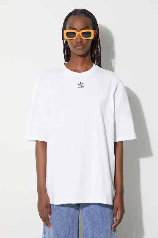 white adidas Originals cotton t-shirt Women’s