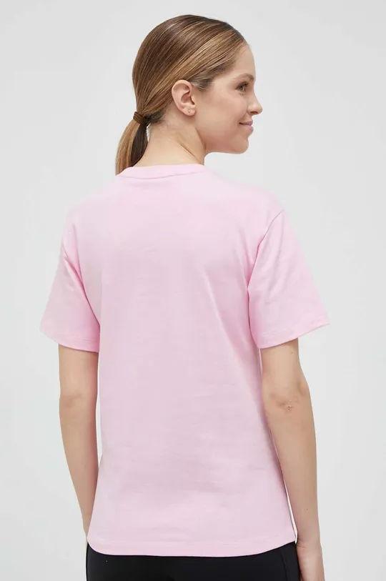 Бавовняна футболка adidas Originals рожевий