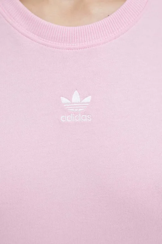 розовый Хлопковая футболка adidas Originals