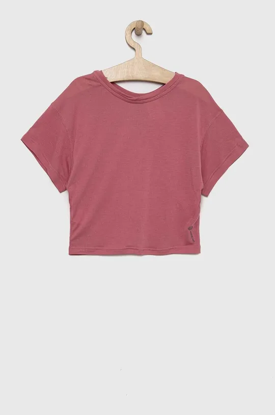 Otroška kratka majica adidas roza