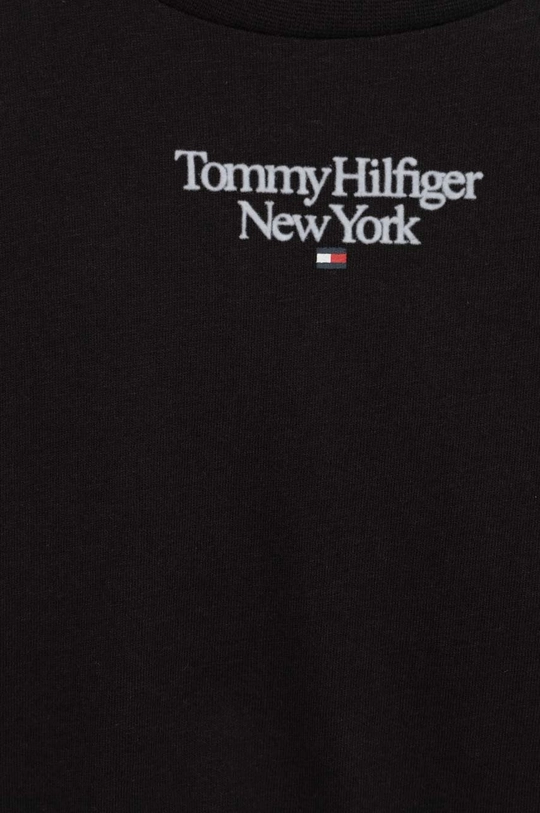 Detské bavlnené tričko Tommy Hilfiger  100% Bavlna