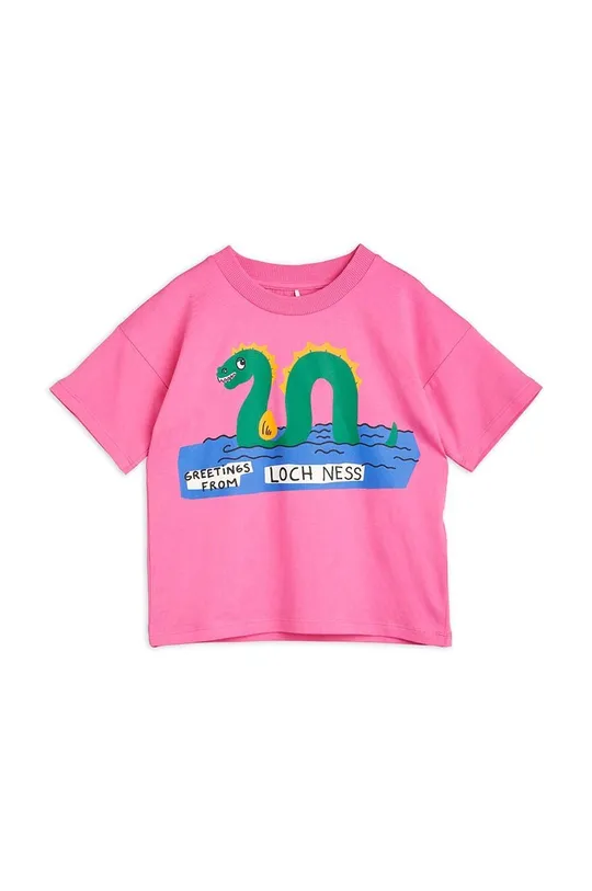 ružová Detské tričko Mini Rodini Dievčenský