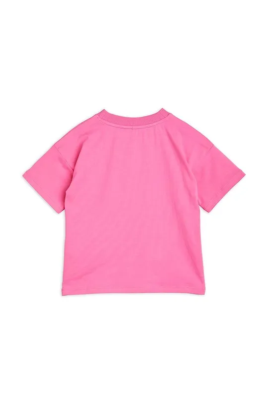 Παιδικό μπλουζάκι Mini Rodini ροζ