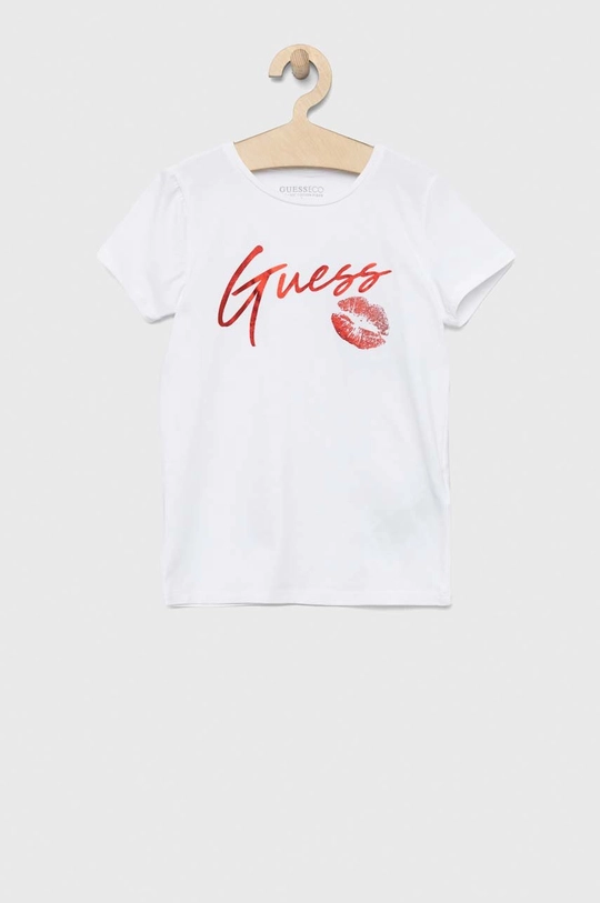 λευκό Παιδικό μπλουζάκι Guess Για κορίτσια