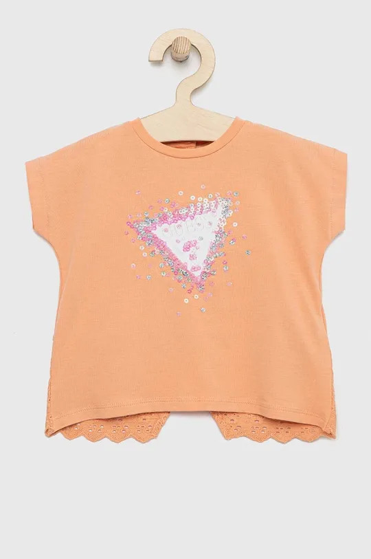 ροδάκινο Παιδικό μπλουζάκι Guess Για κορίτσια