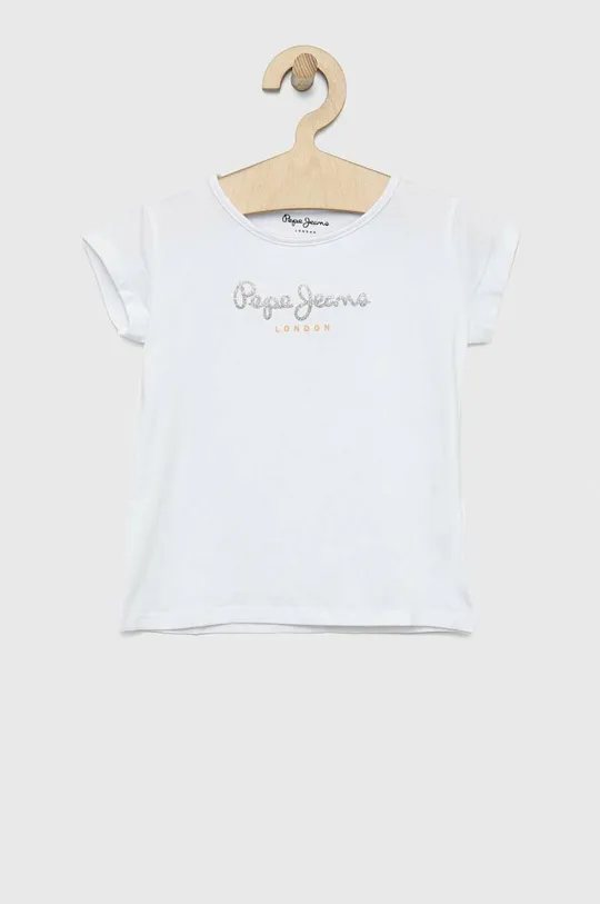 λευκό Παιδικό μπλουζάκι Pepe Jeans Για κορίτσια