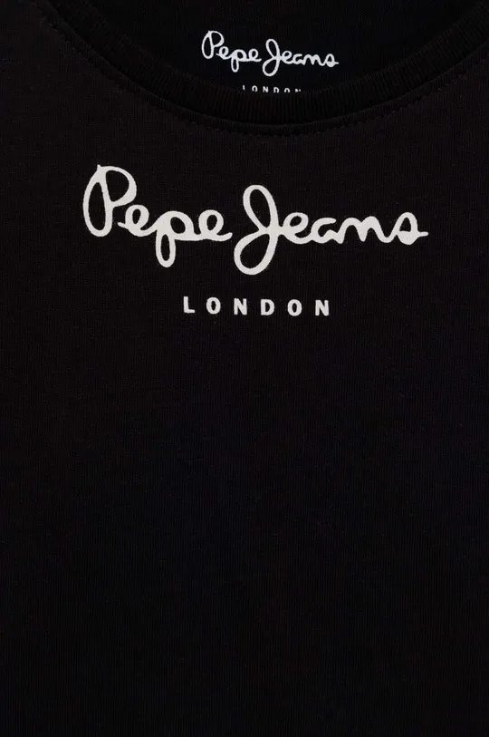 Detské bavlnené tričko Pepe Jeans  100 % Bavlna