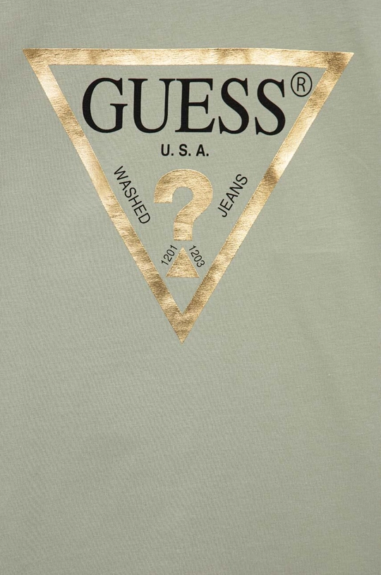 Guess t-shirt bawełniany dziecięcy 100 % Bawełna