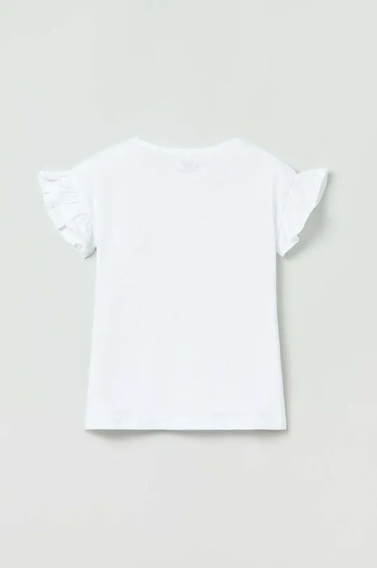 Детская хлопковая футболка OVS белый