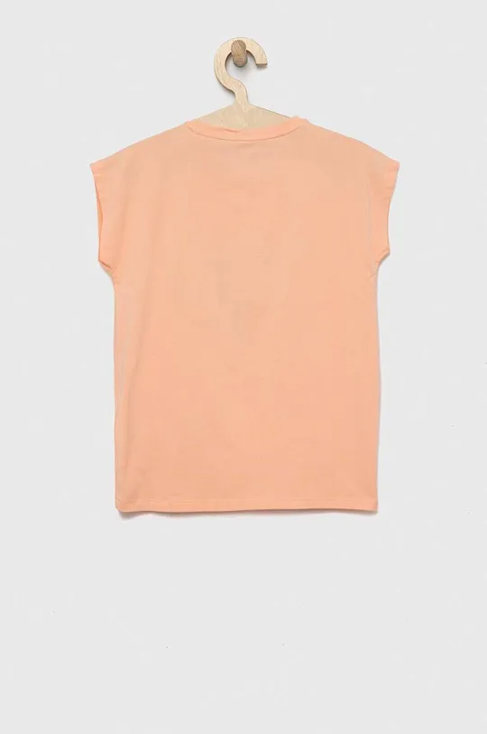 Dječja majica kratkih rukava Guess narančasta