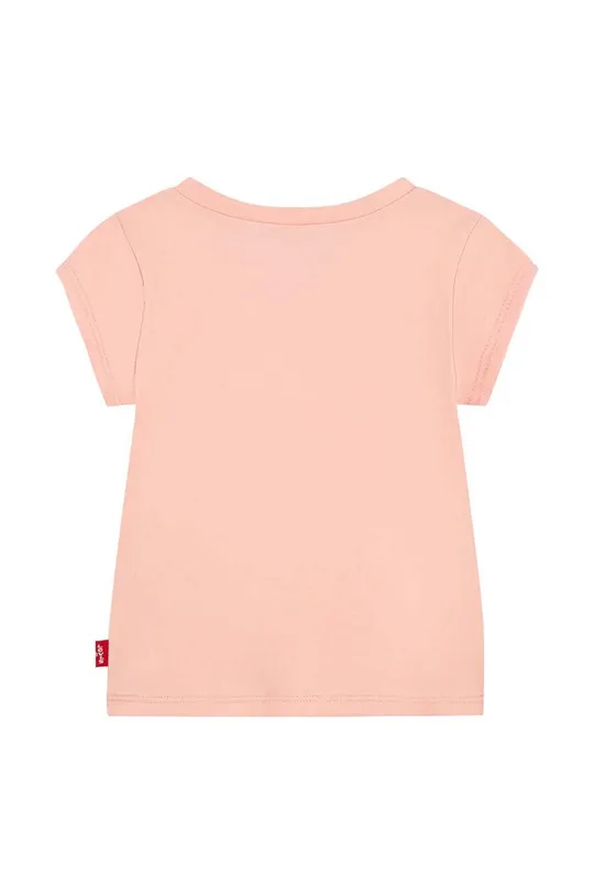 Дитяча футболка Levi's рожевий