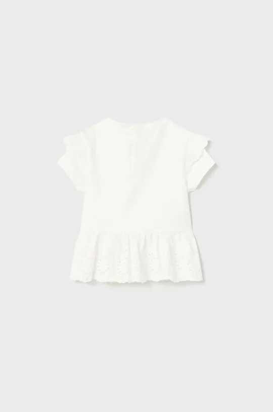 Majica kratkih rukava za bebe Mayoral bijela