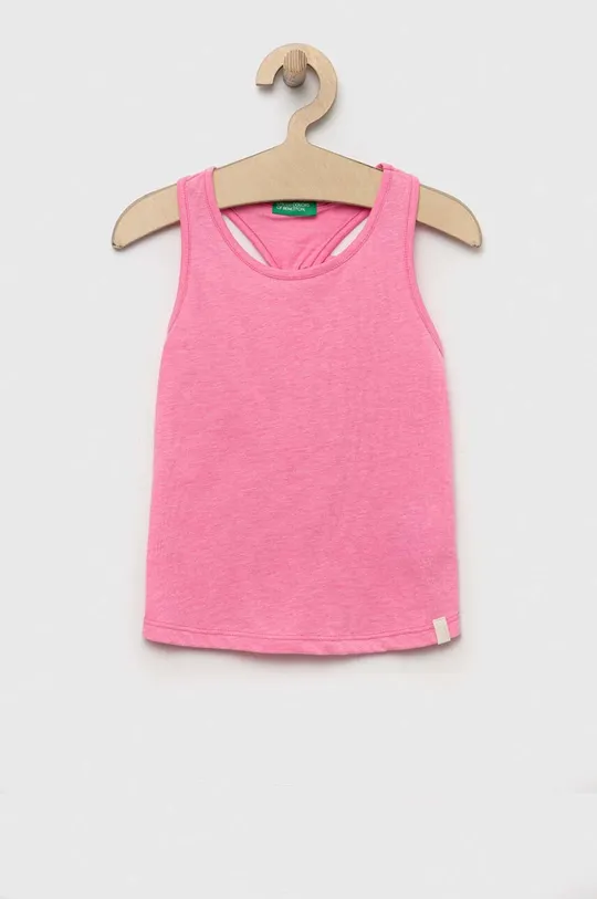 ροζ Παιδικό top United Colors of Benetton Για κορίτσια