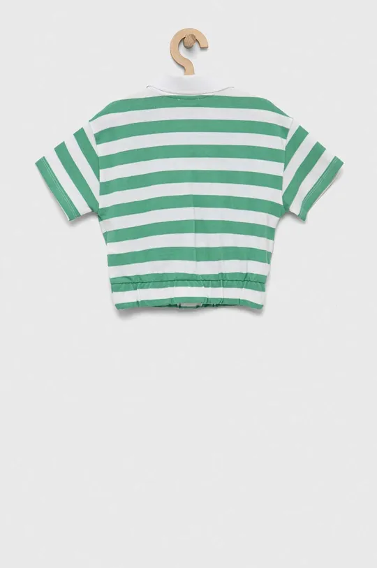 Pamučna polo majica United Colors of Benetton zelena