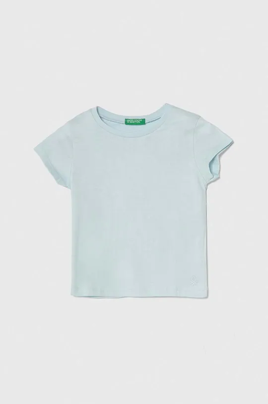 blu United Colors of Benetton t-shirt in cotone per bambini Ragazze
