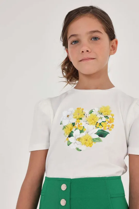 μπεζ Παιδικό μπλουζάκι Mayoral Για κορίτσια