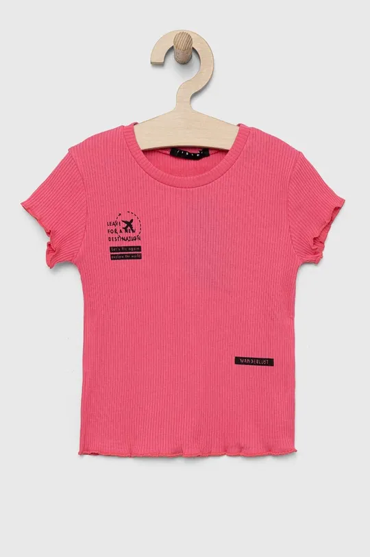 фиолетовой Детская футболка Sisley Для девочек