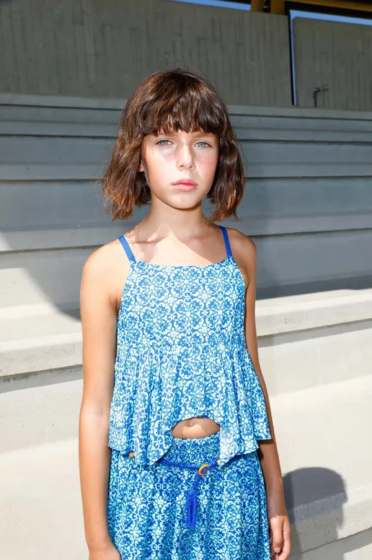 голубой Детская блузка Sisley Для девочек