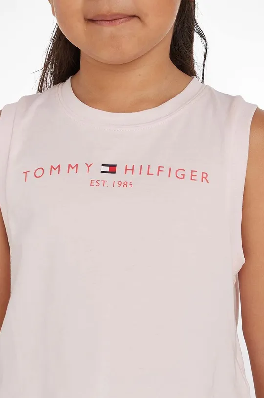 Tommy Hilfiger top bawełniany dziecięcy Dziewczęcy