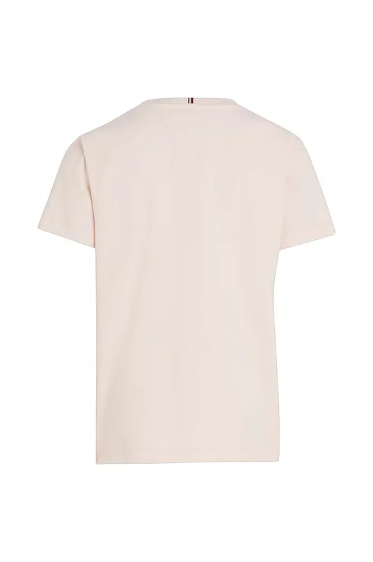 Tommy Hilfiger t-shirt dziecięcy pastelowy różowy